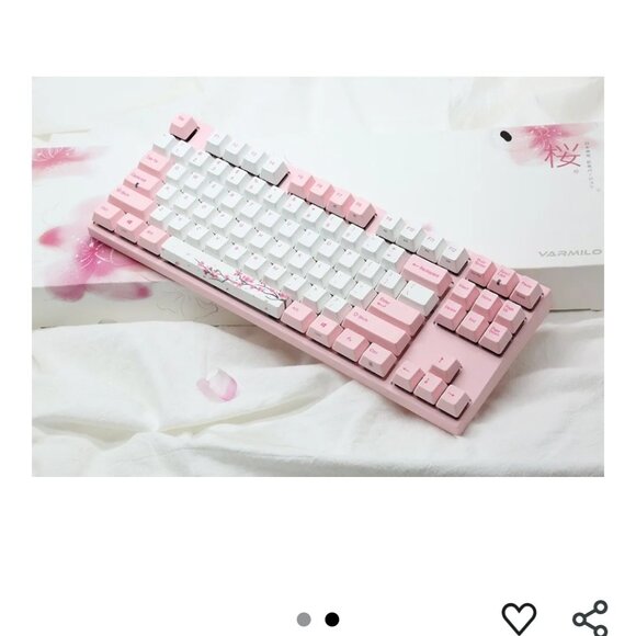 Varmilo VA87M Sakura TKL Gaming Mechanical Keyboard - Picture 2 of 6